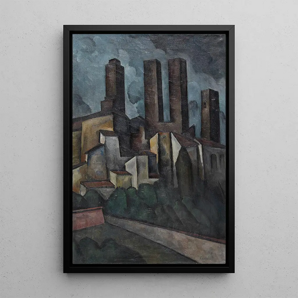 Alexander Kanoldt - San Gimignano.webp