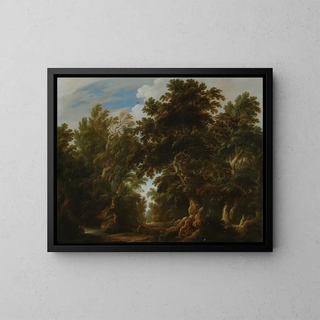 Alexander Keirincx - Landscape with a Deer Hunt.webp