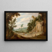 The Return of the Herd - Alexander Keirincx — framed artwork on a wall