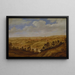 Château de Richmond Yorkshire - Alexander Keirincx — framed artwork on a wall