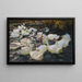 Eenden bij zonsondergang - Alexander Koester — ingelijst kunstwerk aan de muur