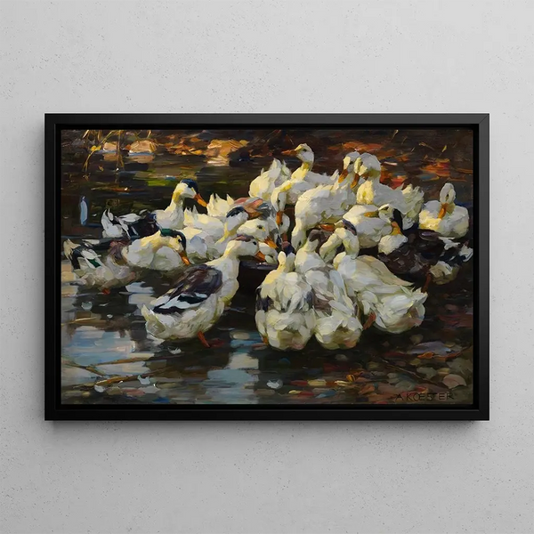 Alexander Koester - Enten am Frenapf Entenftterung.webp
