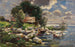 Eenden aan het meer - Alexander Koester — weergave van het kunstwerk