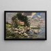Eenden aan het meer - Alexander Koester — ingelijst kunstwerk aan de muur