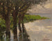 Reichenau, Weiden am See, zon - Alexander Koester — weergave van het kunstwerk