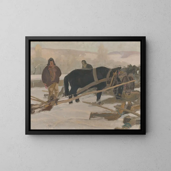 Furmani - Alexander Kubnyi — ingelijst kunstwerk aan de muur