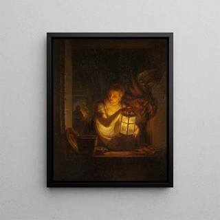 Alexander Laurus - A Woman with A Lantern.webp