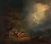 Revelatie van de engelen aan de herders - Alexander Laurus — weergave van het kunstwerk