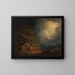 Revelatie van de engelen aan de herders - Alexander Laurus — ingelijst kunstwerk aan de muur