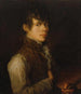 Zelfportret 1805 - Alexander Laurus — weergave van het kunstwerk