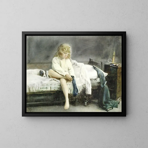 Avondschemer - Alexander Mark Rossi — ingelijst kunstwerk aan de muur
