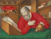 Sint Hiëronymus in zijn studeerkamer - Alexander Marshal — weergave van het kunstwerk
