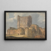 Château de Porchester - Alexander Monro — ingelijst kunstwerk aan de muur
