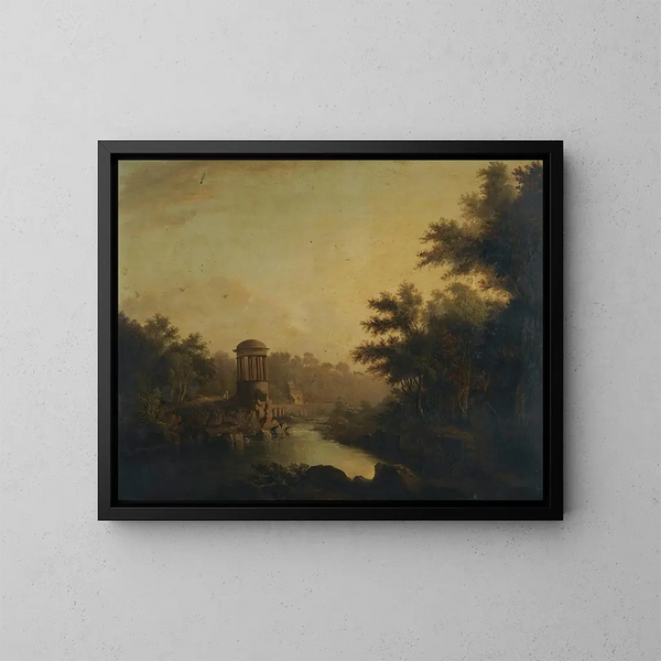 Het Putje van Sint Bernard - Alexander Nasmyth — ingelijst kunstwerk aan de muur