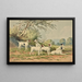 Six Jack Russell Terriers - Alexander Pope Jr — ingelijst kunstwerk aan de muur