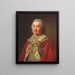 van Carl Fredrik Scheffer 1715-1786 Graaf en staatsraad - Alexander Roslin — ingelijst kunstwerk aan de muur