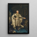 Gustave III 1746-1792, King of Sweden - Alexander Roslin — framed artwork on a wall