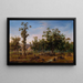an Aboriginal camp near the Adelaide foothills - Alexander Schramm — framed artwork on a wall