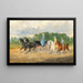 Promenade en voiture - Alexander von Bensa — ingelijst kunstwerk aan de muur