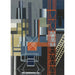 Reproductie van het schilderij Constructivistische scène decor schilderij - Alexandra Exter