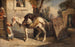 van een paard met een kind dat de teugels vasthoudt - Alexandre-Gabriel Decamps — weergave van het kunstwerk