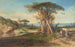 Een studie voor Landschap - Alexandre-Gabriel Decamps — weergave van het kunstwerk