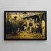 van een rustende ezels, een Turkse scène - Alexandre-Gabriel Decamps — ingelijst kunstwerk aan de muur
