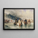 Oversteek van de rivier - Alexandre-Gabriel Decamps — ingelijst kunstwerk aan de muur