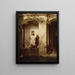 Children of the Turks at a Fountain - Alexandre-Gabriel Decamps — framed artwork on a wall