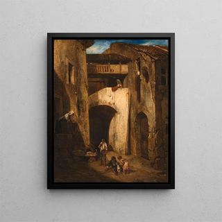 AlexandreGabriel Decamps - Italian Courtyard.webp