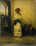 Soldaat van de garde van een vizier - Alexandre-Gabriel Decamps — weergave van het kunstwerk