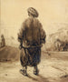 De Roker met Chibouk - Alexandre-Gabriel Decamps — weergave van het kunstwerk