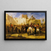 Het Strafwerk van de Klauwen - Alexandre-Gabriel Decamps — ingelijst kunstwerk aan de muur