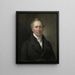 Daniel Francis Schas 1772-1848 Lid van de Raad voor Handel en Koloniën van 1814 tot 1820 - Alexandre-Jean Dubois-Drahonet — ingelijst kunstwerk aan de muur