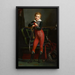 portret van Achille Deban de Laborde - Alexandre-Jean Dubois-Drahonet — ingelijst kunstwerk aan de muur