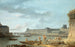 Le Pont Royal et le Louvre vus du terre-plein du Pont-Neuf - Alexandre-Jean Noël — weergave van het kunstwerk