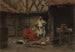 Kies het diner - Alexandre-Louis Leloir — weergave van het kunstwerk