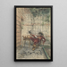 Dans ses verres - Alexandre-Louis Leloir — framed artwork on a wall