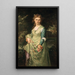 Christina Nilsson 1843-1921 operazangeres in Ophelia - Alexandre Cabanel — ingelijst kunstwerk aan de muur