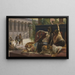 Cleopatra die gifstoffen test op veroordeelde gevangenen - Alexandre Cabanel — ingelijst kunstwerk aan de muur
