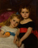 Portret van de twee zussen - Alexandre Cabanel — weergave van het kunstwerk