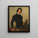 Portret van een jonge kunstenaar - Alexandre Cabanel — ingelijst kunstwerk aan de muur
