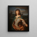 van Sint-Monika in een landschap - Alexandre Cabanel — ingelijst kunstwerk aan de muur