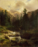 Souvenir de Rosenlaui Suisse - Alexandre Calame — weergave van het kunstwerk