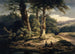 Boslandschap - Alexandre Calame — weergave van het kunstwerk