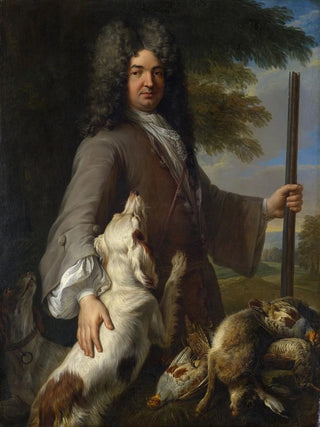 Alexandre Franois Desportes - Portrait Of A Hunter.webp