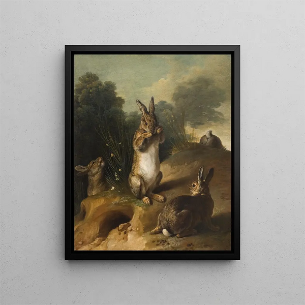 Alexandre Franois Desportes - Rabbits.webp