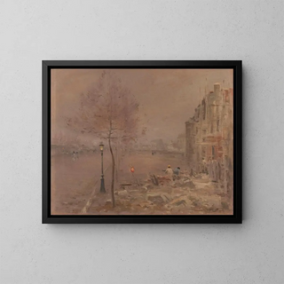 Alexandre Gaston Guignard - Boulevard Berthier le soir.webp