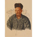 Reproductie van het schilderij Chinese Mahométan Schilderij van Liang-Tcheou - Alexandre Iacovleff