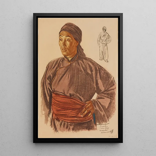 Alexandre Jacovleff - Notre guide mongol Kumbo.webp